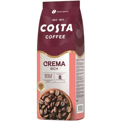 Costa Coffee Crema Rich на зърна 1 кг.